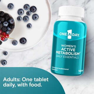 Foto 5 | Foto 5 | Multivitamínico One A Day Women's Active Metabolism 120 Comprimidos - Venta Internacional.