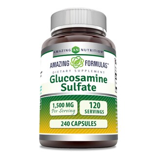 Foto 1 | Foto 1 | Supplement Amazing Formulas Sulfato De Glucosamina 1500 Mg 240 Cápsulas - Venta Internacional.