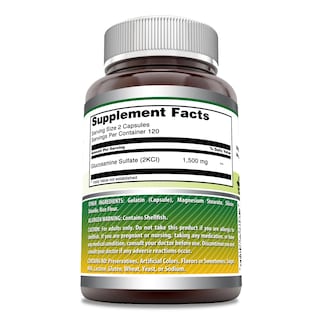 Foto 3 | Foto 3 | Supplement Amazing Formulas Sulfato De Glucosamina 1500 Mg 240 Cápsulas - Venta Internacional.