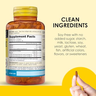 Foto 5 | Foto 5 | Suplemento De Glucosamina Y Aceite De Pescado Mason Natural Con Dha Y Omega 3 - Venta Internacional.