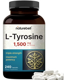 Foto 1 | Foto 1 | Suplemento L-tirosina Naturebell 1500 Mg 240 Cápsulas - Venta Internacional.