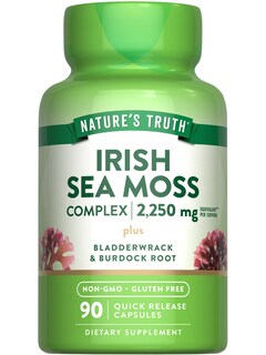 Foto 1 | Foto 1 | Suplemento Nature's Truth Irish Sea Moss 2.250 Mg 90 Cápsulas - Venta Internacional.