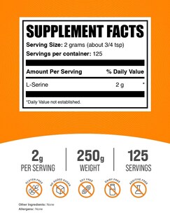 Foto 2 | Foto 2 | Suplemento Bulksupplements.com L-serina En Polvo 250 G - Venta Internacional.