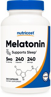 Foto 1 | Foto 1 | Suplemento Nutricost Melatonin 5 Mg 240 Cápsulas Sin Ogm - Venta Internacional.
