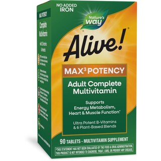 Foto 1 | Foto 1 | Suplemento Nature's Way Alive 90 Comprimidos Max3 Potency para Adultos - Venta Internacional