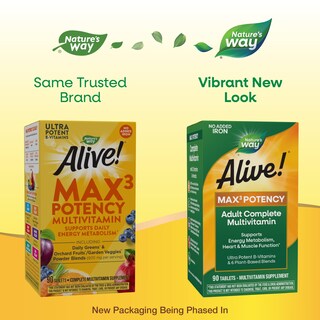 Foto 2 | Foto 2 | Suplemento Nature's Way Alive 90 Comprimidos Max3 Potency para Adultos - Venta Internacional