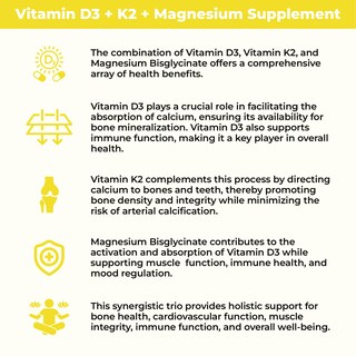Foto 5 | Foto 5 | Suplemento Herbame De Vitamina D3 5000 Ui + K2 de 90 Cápsulas-Venta Internacional