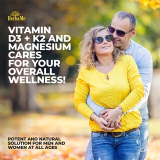 Foto 6 | Foto 6 | Suplemento Herbame De Vitamina D3 5000 Ui + K2 de 90 Cápsulas-Venta Internacional