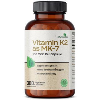 Foto 3 | Foto 3 | Vitamina K2 en Forma de MK-7 Futurebiotics 100 mcg 300 Cápsulas - Venta Internacional