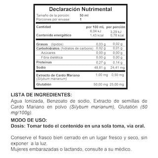 Foto 3 | Foto 3 | Vita Deyun Ingredientes Naturales Tecnología Lhd Única Toma 50 Ml