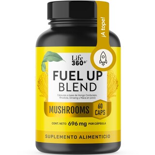 Foto 1 | Foto 1 | Fuel Up Blend Life 360+ 60 Cápsulas Cordyceps Rhodiola Maca