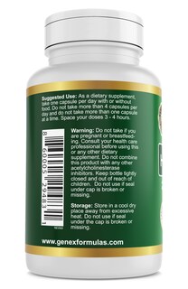 Foto 4 | Foto 4 | Suplemento Genex Formulas Huperzina 200 Mcg 120 Cápsulas - Venta Internacional
