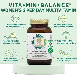 Foto 3 | Foto 3 | Multivitamínico Pure Synergy Vita·min·balance Women 60 Comprimidos - Venta Internacional