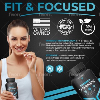 Foto 4 | Foto 4 | Suplemento Fit and Focused Supermidine de 60 Cápsulas-Venta Internacional