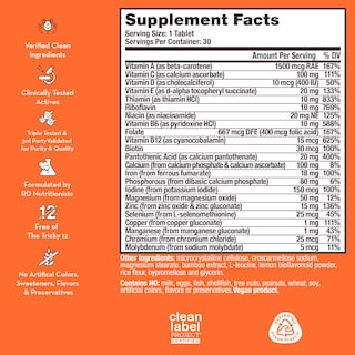 Foto 2 | Foto 2 | Suplemento Multivitamínico Diario Para Mujeres Hum Base Control, 30 Tabletas - Venta Internacional.