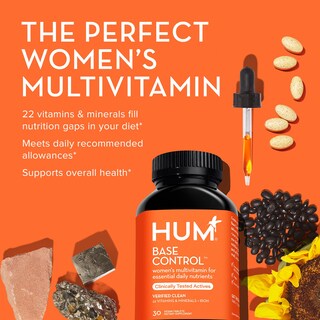 Foto 3 | Foto 3 | Suplemento Multivitamínico Diario Para Mujeres Hum Base Control, 30 Tabletas - Venta Internacional.