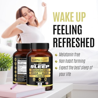 Foto 5 | Foto 5 | Suplemento Earth Elixir All Natural Sleep de 120 Cápsulas-Venta Internacional