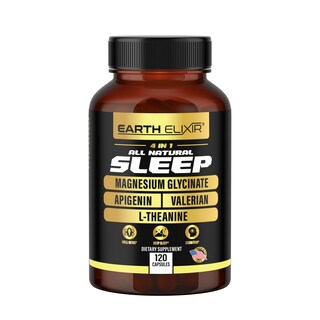 Foto 7 | Foto 7 | Suplemento Earth Elixir All Natural Sleep de 120 Cápsulas-Venta Internacional