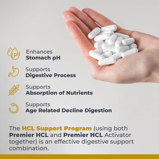 Foto 4 | Foto 4 | Suplemento Activador Hcl Premier Research Labs 90 Cápsulas - Venta Internacional