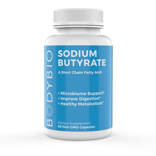 Foto 1 | Foto 1 | Suplemento Bodybio Gut Health Butirato + Sodio 60 Cápsulas - Venta Internacional