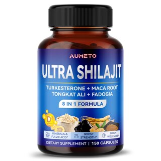 Foto 1 | Foto 1 | Suplemento Aumeto Himalayan Shilajit con Turquesterona 150 Cápsulas - Venta Internacional