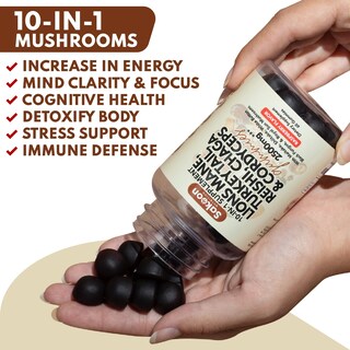 Foto 5 | Foto 5 | Suplemento: Gomitas De Hongos Lions Mane, 2500 Mg, De Sakoon Nutrition - Venta Internacional.