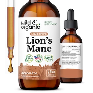 Foto 1 | Foto 1 | Lions Mane Liquid Drops Wild & Organic Brain Support 60 Ml - Venta Internacional.