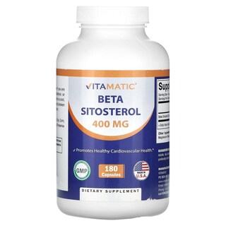 Foto 1 | Foto 1 | Suplemento Vitamático Beta Sitosterol 400 Mg 180 Cápsulas - Venta Internacional