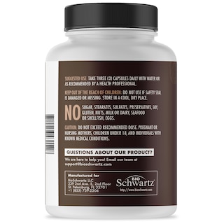 Foto 6 | Foto 6 | Suplemento Bioschwartz Mushroom Complex Organic 90 Cápsulas - Venta Internacional.