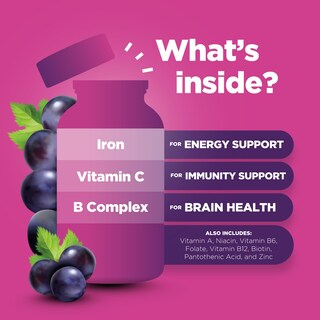 Foto 6 | Foto 6 | Suplemento Phytoral Kids Iron de 120 Gomitas-Venta Internacional