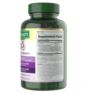 Foto 3 | Foto 3 | Sleep Aid Natures Bounty Sleep 3 10 Mg De Melatonina 120 Comprimidos - Venta Internacional.