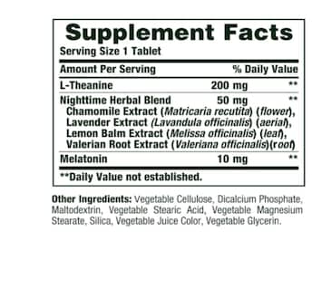Foto 4 | Foto 4 | Sleep Aid Natures Bounty Sleep 3 10 Mg De Melatonina 120 Comprimidos - Venta Internacional.