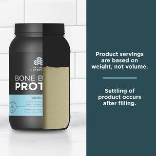 Foto 7 | Foto 7 | Proteína En Polvo Ancient Nutrition, Caldo De Huesos, Vainilla, 40 Raciones - Venta Internacional.