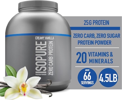 Foto 3 | Foto 3 | Proteína En Polvo Isopure Zero Carb Whey Isolate, 2,04 Kg, Vainilla - Venta Internacional.