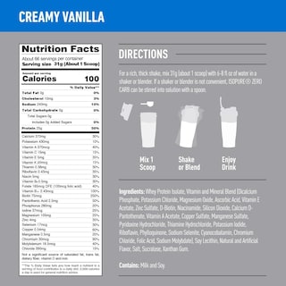 Foto 4 | Foto 4 | Proteína En Polvo Isopure Zero Carb Whey Isolate, 2,04 Kg, Vainilla - Venta Internacional.