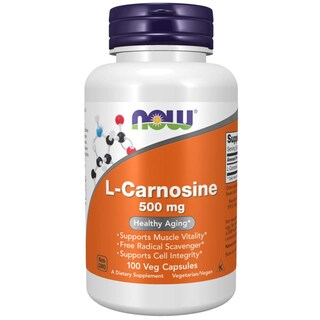 Foto 1 | Foto 1 | Supplement Now L-carnosina 500 Mg Para Un Envejecimiento Saludable, 100 Cápsulas Vegetarianas - Venta Internacional.
