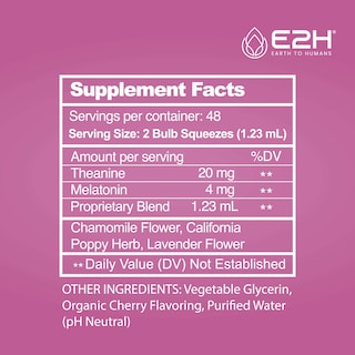 Foto 5 | Foto 5 | Melatonina Sleep Aid E2h Líquido Natural Manzanilla Teanina - Venta Internacional