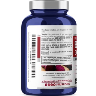 Foto 4 | Foto 4 | Suplemento De Raíz De Remolacha Nusapure, 30 000 Mg, 150 Cápsulas Vegetarianas - Venta Internacional.