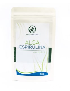 Foto 2 | Foto 2 | Alga Espirulina En Polvo Hadosbiotec Pack 3 Piezas 100 G C/u Ingredientes Naturales 100% Alga Espirulina Sin Conservadores