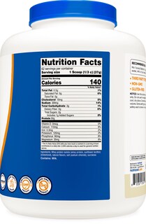 Foto 5 | Foto 5 | Proteína De Suero En Polvo Nutricost Isolate Vanilla 2,27 Kg - Venta Internacional.