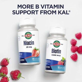 Foto 7 | Foto 7 | Suplemento Kal De Vitamina B-6 B-12 y Ácido Fólico 60 Tabletas - Venta Internacional
