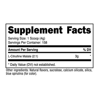 Foto 6 | Foto 6 | Suplemento Nutricost L-citrulina Malato 2:1 600 G De Frambuesa Azul - Venta Internacional.