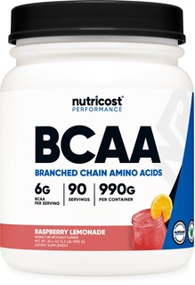 Foto 1 | Foto 1 | Limonada De Frambuesa Nutricost En Polvo Con Bcaa, 90 Porciones - Venta Internacional.