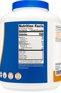 Foto 5 | Foto 5 | Proteína En Polvo Nutricost, Chocolate Con Suero De Leche Y Cacahuete Alimentados Con Pasto, 2,27 Kg - Venta Internacional.