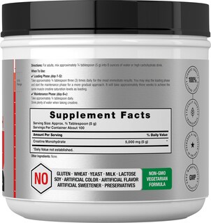 Foto 2 | Foto 2 | Suplemento Horbäach De Monohidrato De Creatina En Polvo 5000 Mg - Venta Internacional.