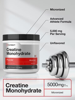 Foto 3 | Foto 3 | Suplemento Horbäach De Monohidrato De Creatina En Polvo 5000 Mg - Venta Internacional.
