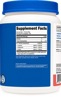 Foto 4 | Foto 4 | Bcaa En Polvo Nutricost Sabor Sandía 120 Porciones - Venta Internacional.