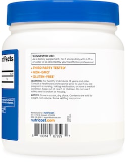 Foto 4 | Foto 4 | Suplemento Nutricost L-arginina En Polvo, 500 G, 100 Porciones - Venta Internacional.