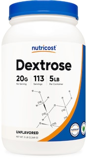 Foto 1 | Foto 1 | Dextrosa En Polvo Nutricost 2,27 Kg, Sin Ogm, Sin Gluten - Venta Internacional.