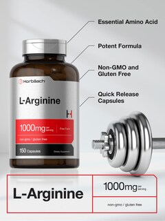 Foto 3 | Foto 3 | Suplemento Horbäach L Arginina, 1000 Mg, Cápsulas, 150 Píldoras - Venta Internacional.